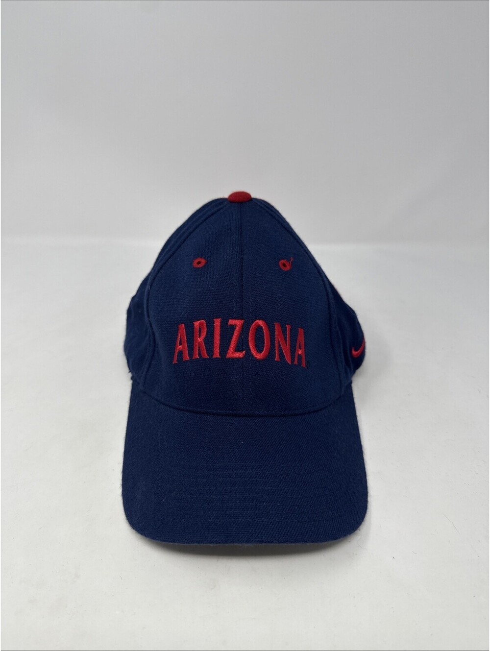 Arizona Wildcats Nike Swoosh Flex Fit Hat Cap NCAA Red Navy
